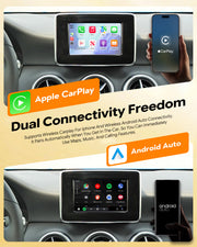 YolanAuto Wireless Carplay & Android Auto for Mercedes Benz A/B/C/E/GLK/GLA/ML/SLK/ Class  NTG4.5