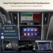 YolanAuto infiniti Q50 Q60 QX50 CarPlay Android auto Retro fit
