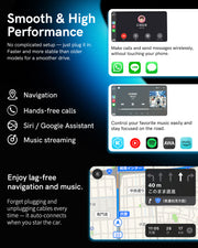 YolanAuto Wireless CarPlay & Android Auto Adapter