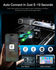 YolanAuto Wireless CarPlay & Android Auto Adapter
