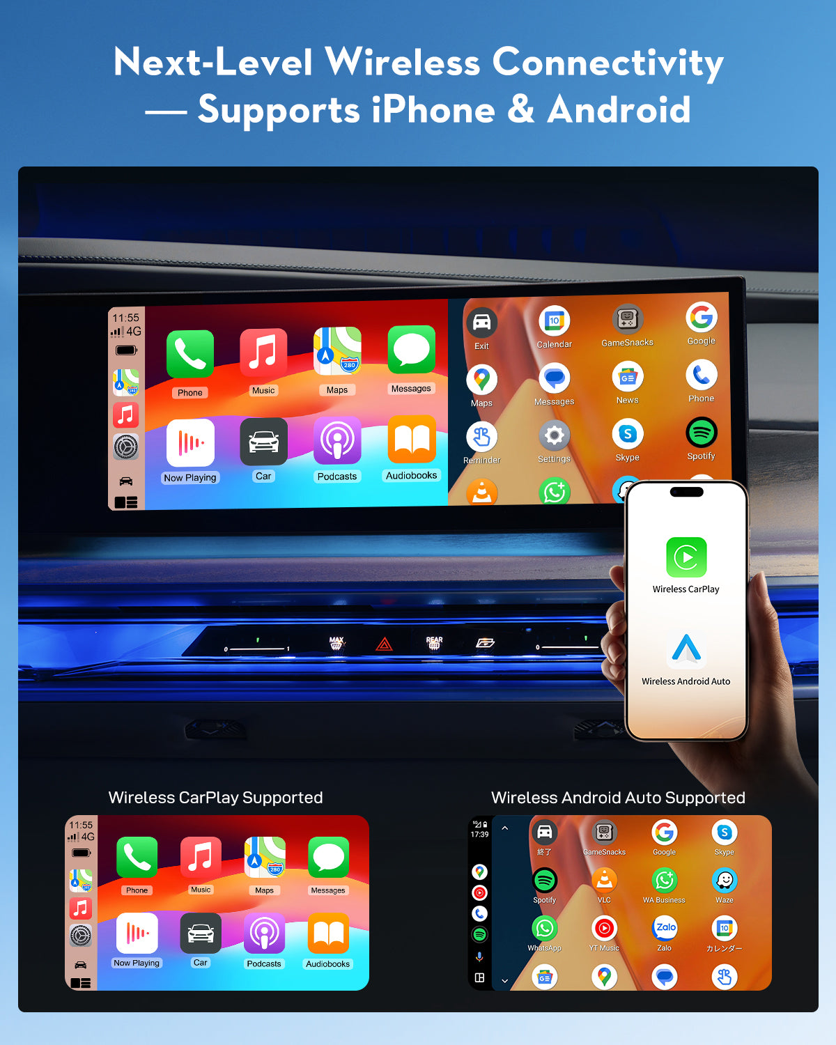 YolanAuto Android AI Box for Wireless CarPlay (BMW Only)