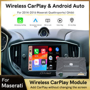 YolanAuto Wireless CarPlay for Maserati Quattroporte & Ghibli (2014-2016)