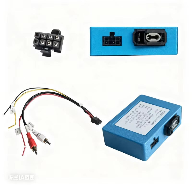 For Bmw For Mercedes Benz Audi  Porsche AUX Car Optical Fiber Decoder Box Amplifier Adapter BOSE audio